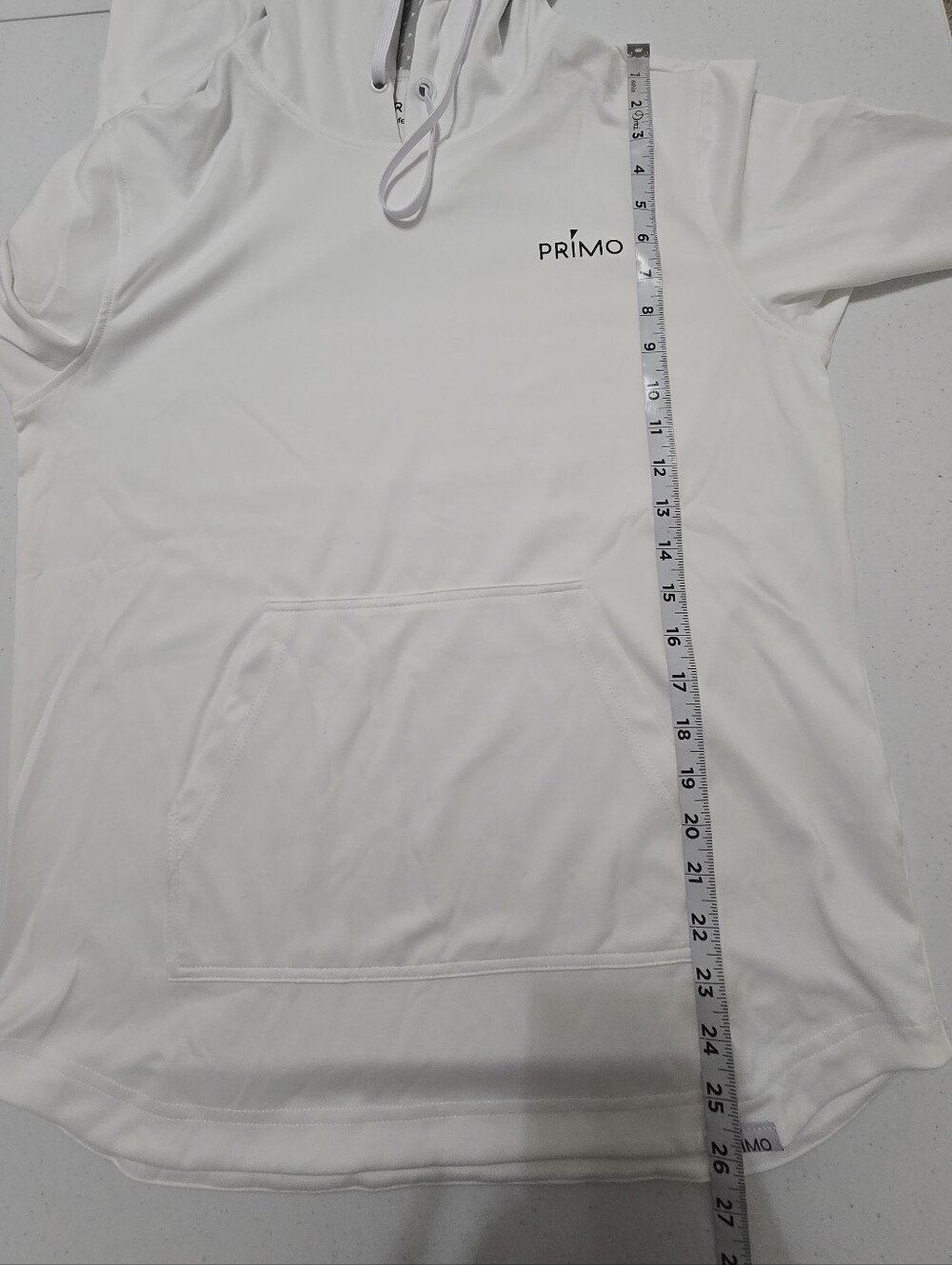 Primo White Golf Hoodie Men's Medium NWT Outdoor - Picture 6 of 9